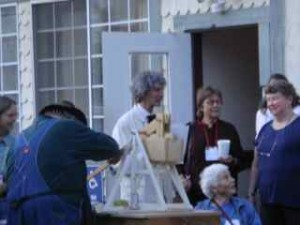 Samuel Clemens at the Frog Toss