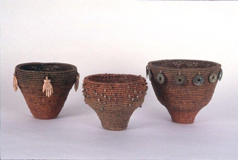 Three baskets