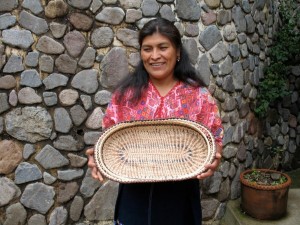 Herlinda and her basket