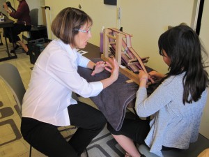 checking out the inkle loom