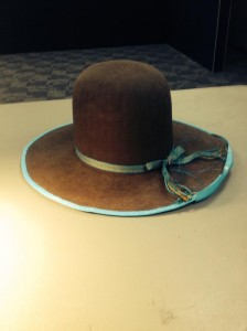 hat with finished brim