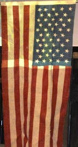 American Flag made from Hemp