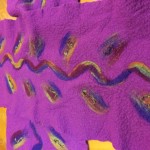 Wet felted