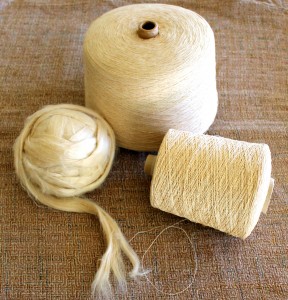 Hemp yarn and fabric