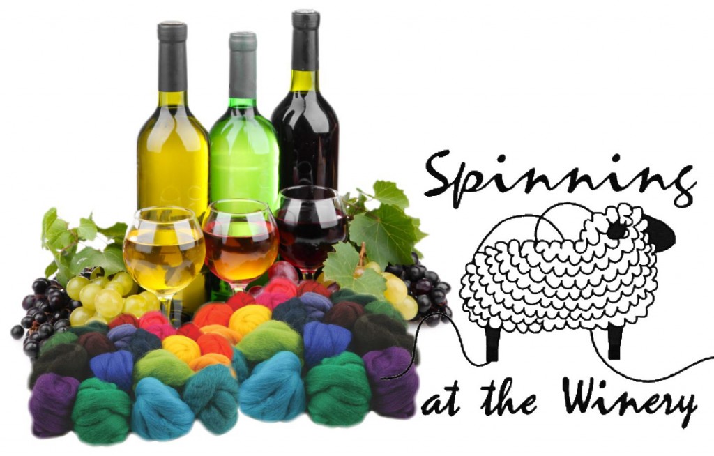 sheep, yarn, wine