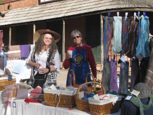 Constance Sheilds and Jan De Shera at Columbia Harvest Festifall