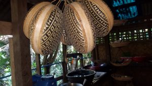 Pala'wan storage baskets